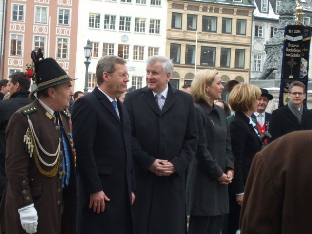 2011 Empfang des Bundespräsidenten Wulff in München